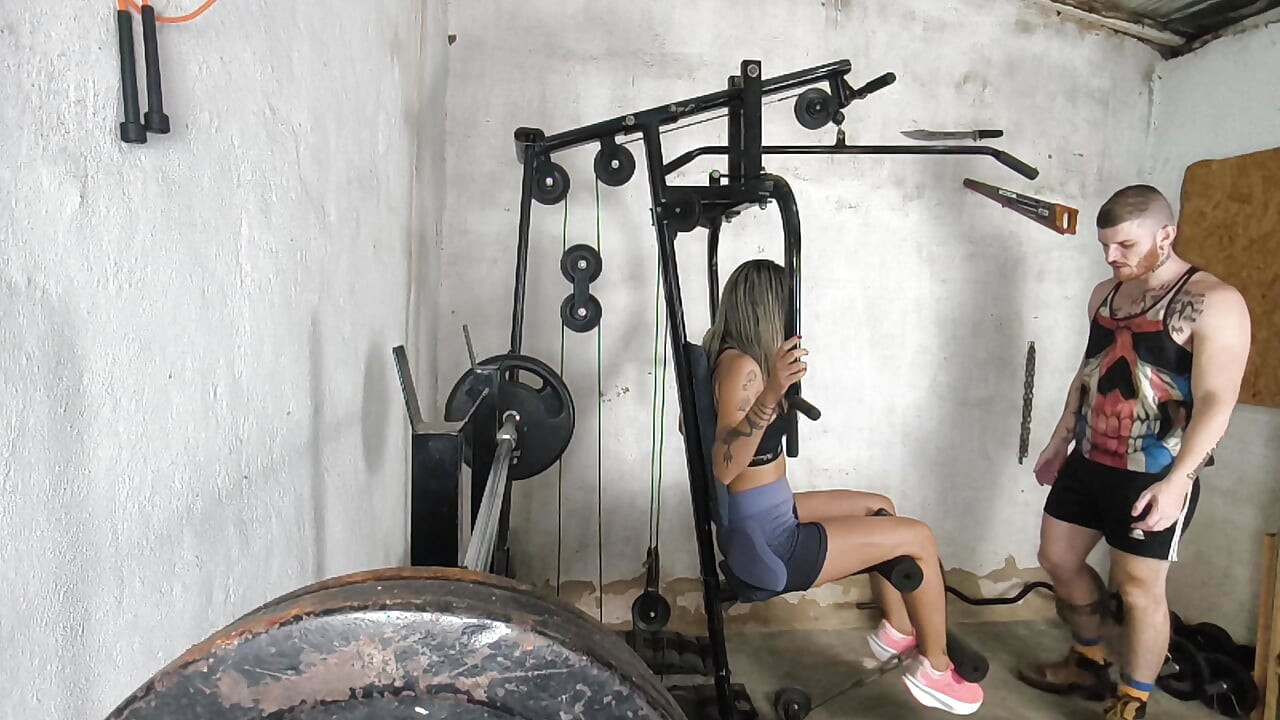 Fundul mare din sala de sport