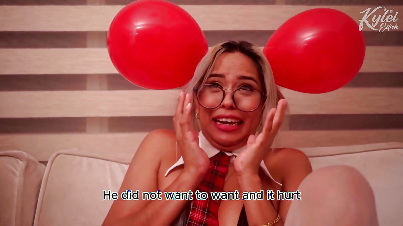 Inflated with Balloons and Rubbing to Turn You on Like Never Before. Kylei Ellish and Ann Rides