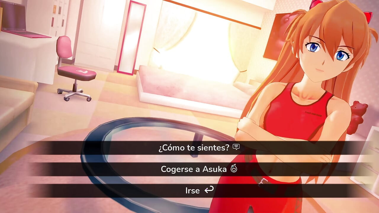 Mijn hentai-fantasie - alle scènes uit seks met Asuka van Evangelion