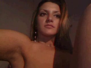 blonde girl masturbate with toys in cam
