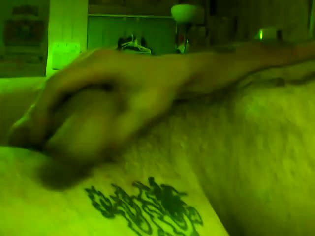 playing with my cock a little