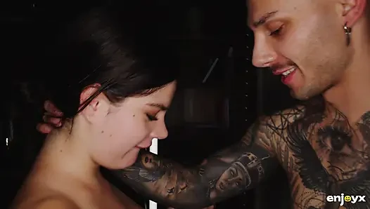 Rubi Vergara aka Valkiria Lapiedra , cute natural teen , gets her bunghole  fucked on the chess table in