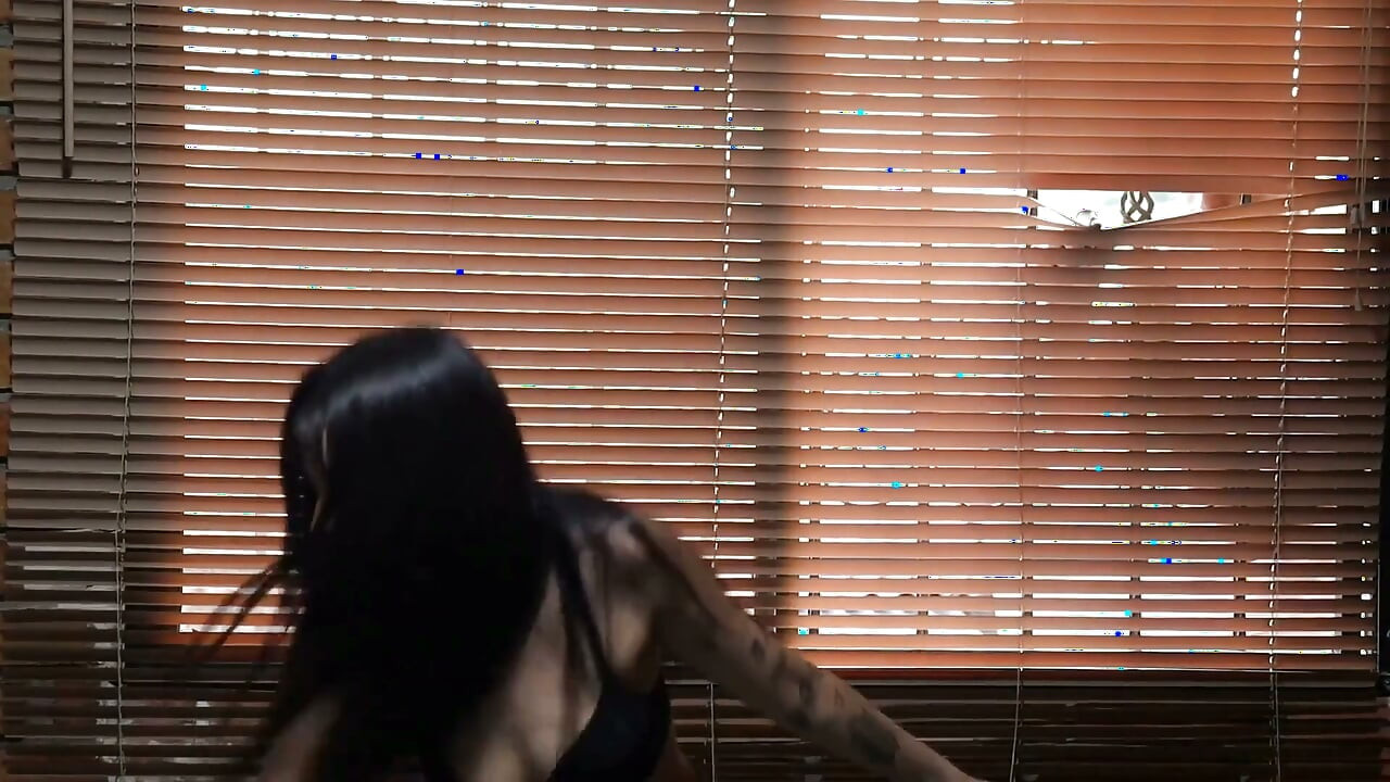 I Look Out My Window to the New Latino Neighborhood of the Neighborhood and Invite Him to Fuck in My Apartment