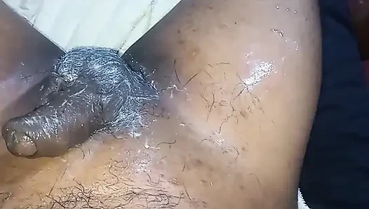 Shaving My Neighbor's Penis and Balls, in the Old Fashioned Way, His Shaved Cock Looked Very Delicious, and I Gave Him His First