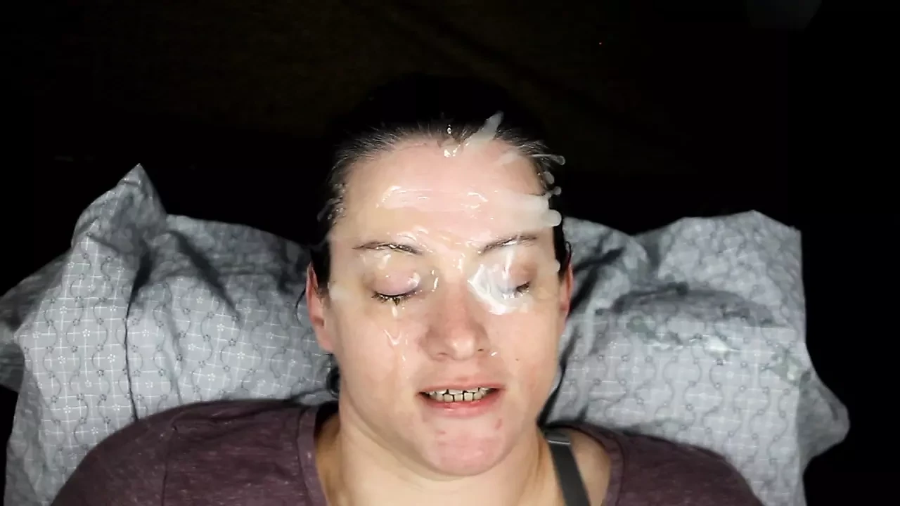 Huge Loads for Dirty Dees right in her eyes
