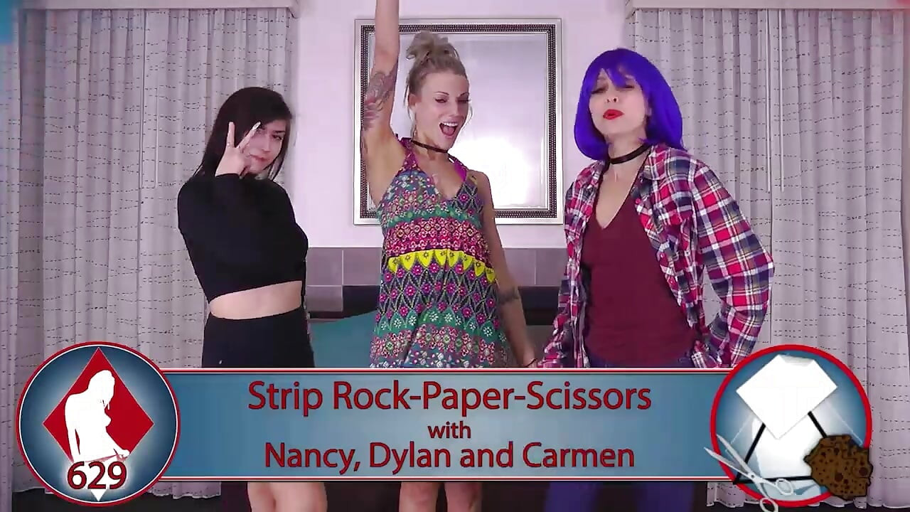 A deliciously naughty Strip Rock Paper Scissors game with a satisfying payoff