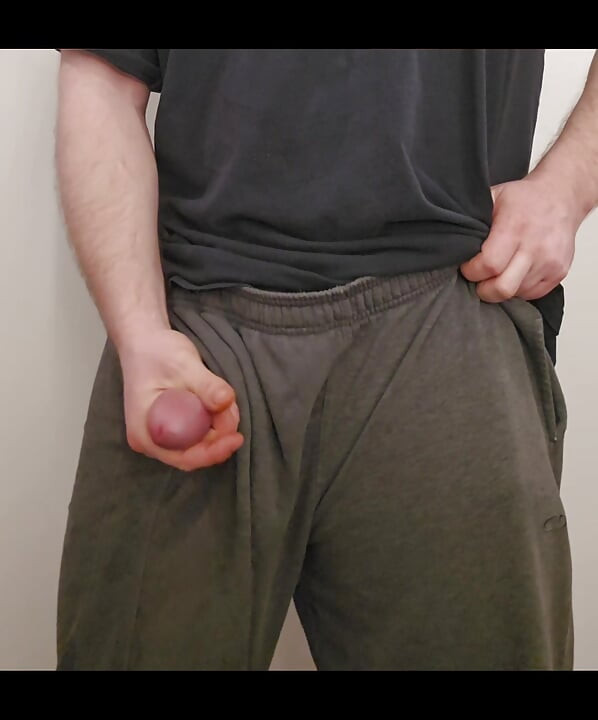 Stroking my cock