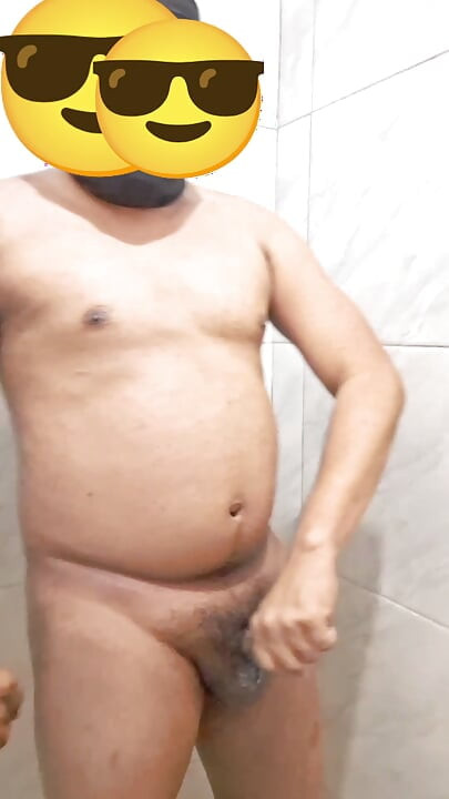 Masturbating My Big Fat Cock