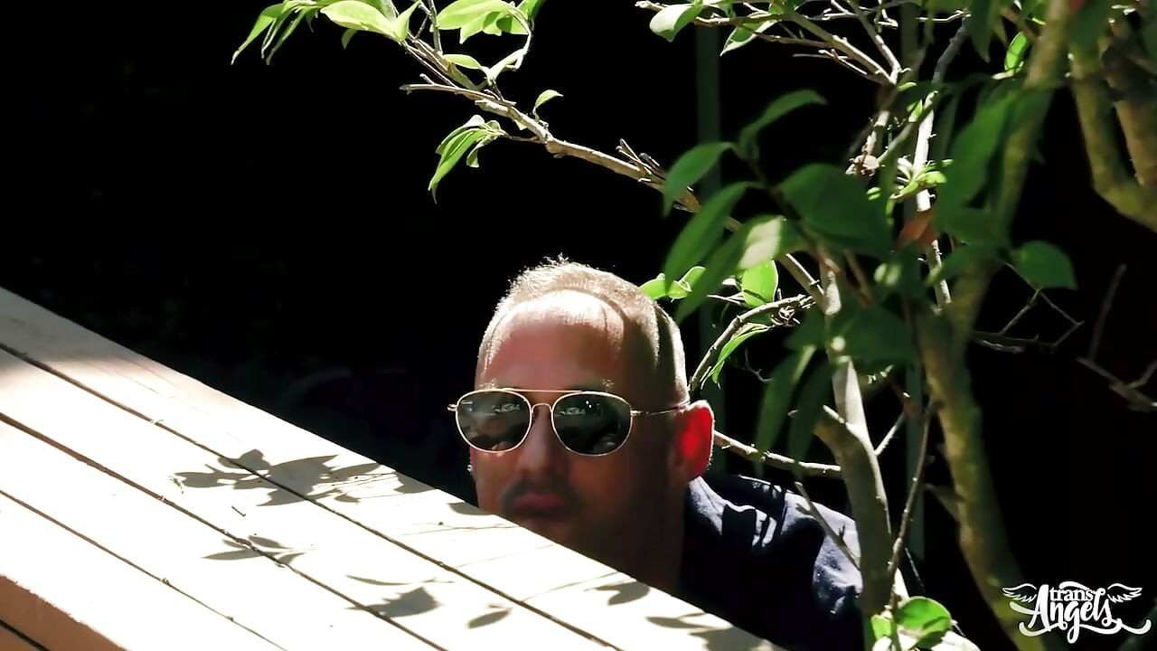 TRANS ANGELS - Bianka Nascimento Catches Her Poolside Admirer And Turns It Into A Wild Surprise