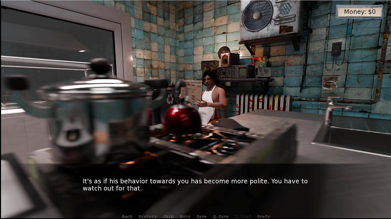 Închisoarea lui Sissy 5 - Adam se antrenează pentru a deveni un sissy... Șeful închisorii a primit o muie