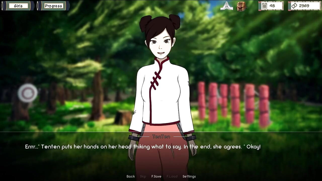 Naruto - Kunoichi Trainer v0.13 Part 15 Tenten on Fire by Loveskysan69