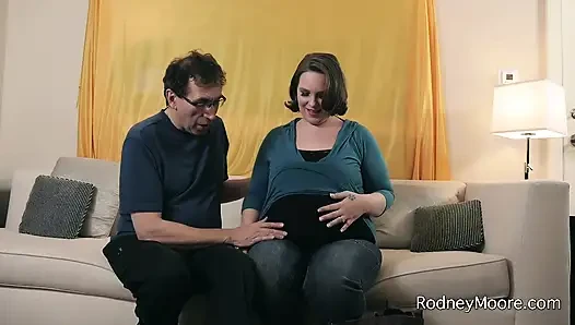 Cute preggo needs fucking and a facial