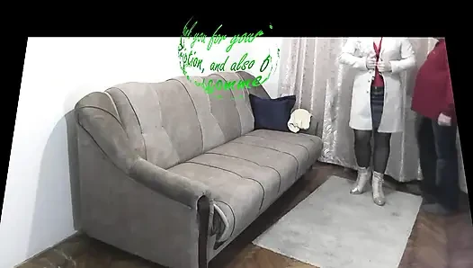 Ehemann brachte seine frau zum Fotografen für ein erotisches Fotoshooting. Große natürliche titten Doggystyle doggystyle milf strümpfe. Sex
