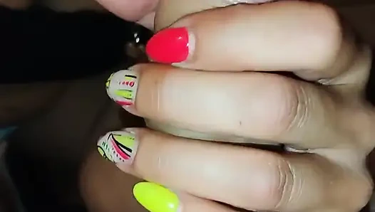 Blowjob hebat, muncrat di mulut dan di wajah