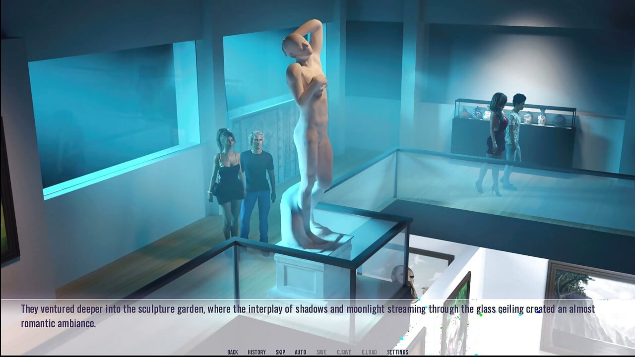 Sophia Parker Desires - 1 a noite do museu ficou selvagem