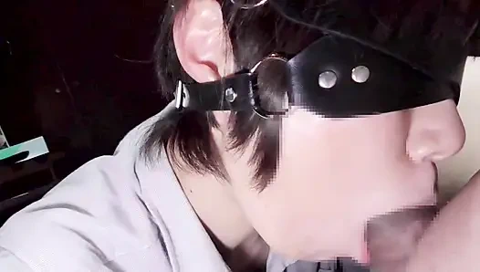 Mayu No54 Immediate, Gokkun, Blindfolded Immediate Deep Throat, Gokkun Cleaning