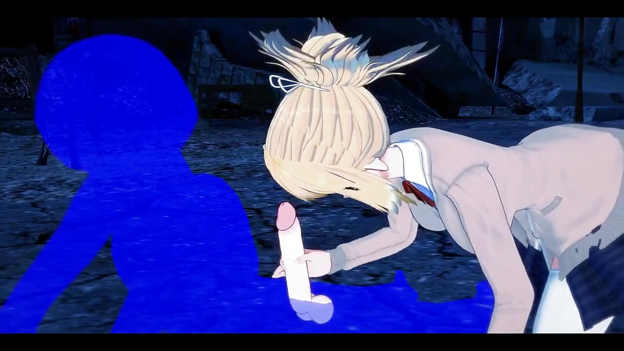 Dr Stone Hentai - Kohaku Boobjob and Handjob - Japanese Asian Manga Anime Game Porn