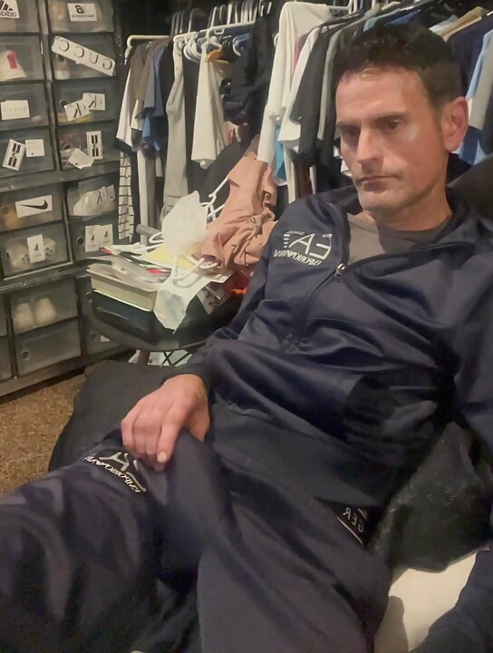 Mike masturbating again