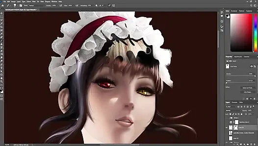 Kurumi timelapse sfw date a live