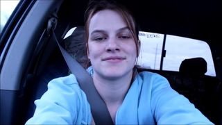 TOPLESS RIDING AROUND-  andrea sky