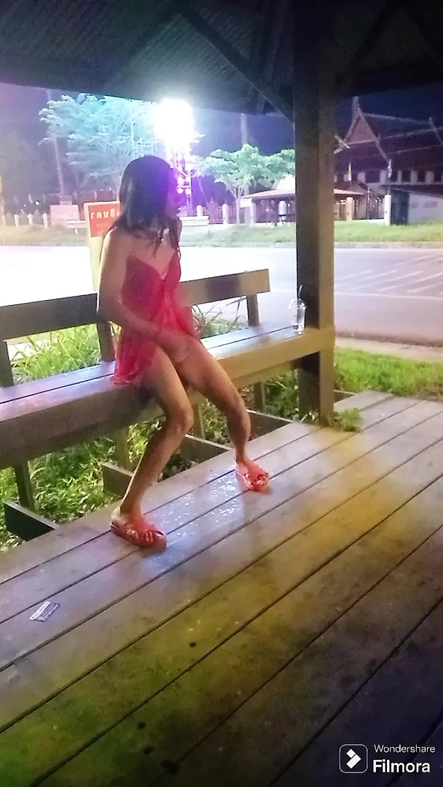 Wear sexy pajamas outside the house.