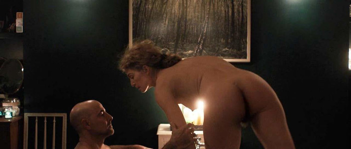 Rosamund Pike Naked in A Private War On ScandalPlanet.Com