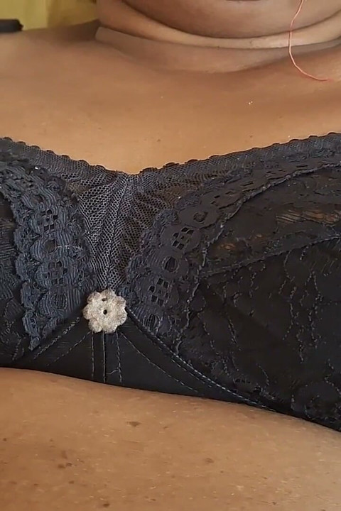 MILF Stepmom While Resting on Bed