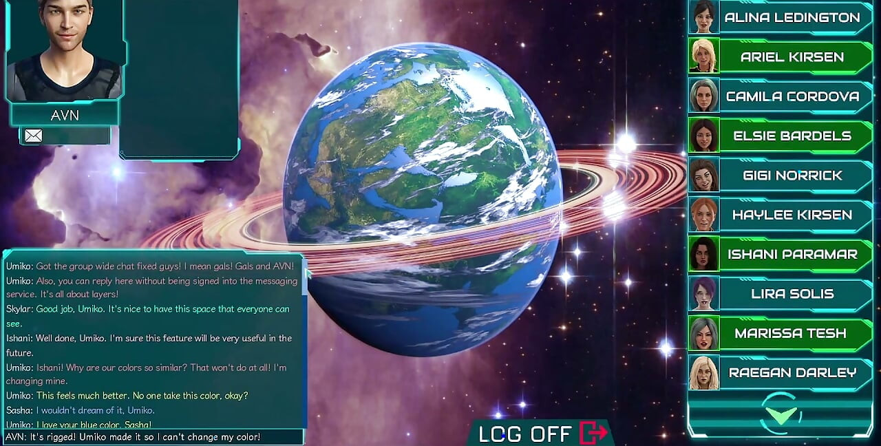 Stranded in Space - Chatting with the Girls