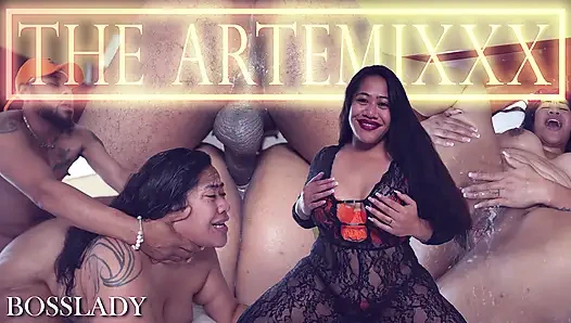 Artemixxx dicrot di dalam memek bosslady di pulau
