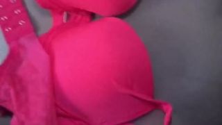 cum pink bra QQ1109485449