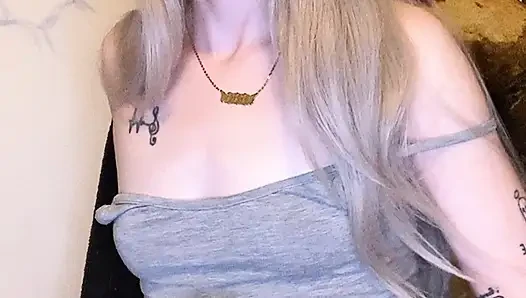 SPOOKYBARBIEGRL GOTH HOMEWRECK JOI - SMALL TITS ARE BETTER