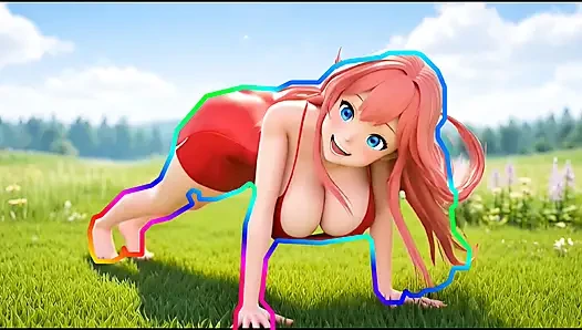 Gadis cantik ini berusaha selingkuh dari pacarnya sampai dia mengerang keenakan!