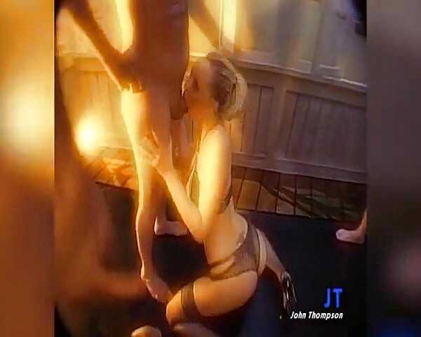 Bukkake Sluts Get Their Faces Drenched in Cum