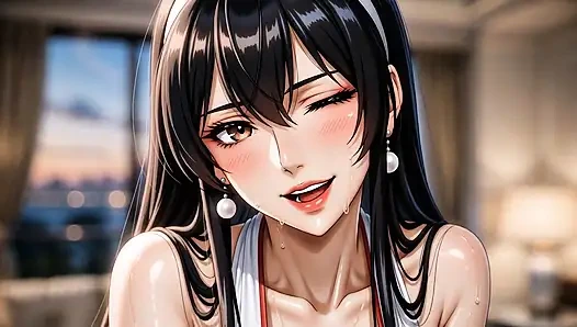 3D Chizuru Kagura Creamy Milk Leak – Busty Solo fuck