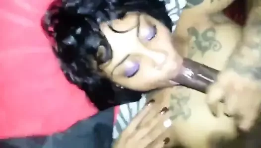 face fucking a stripper