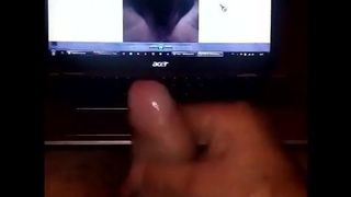 मेँ masturbate my cock for a bbw girl