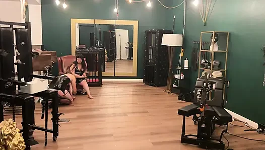 Fetish-lofts Hardcore Anal Session with TV Slave Part 1-4