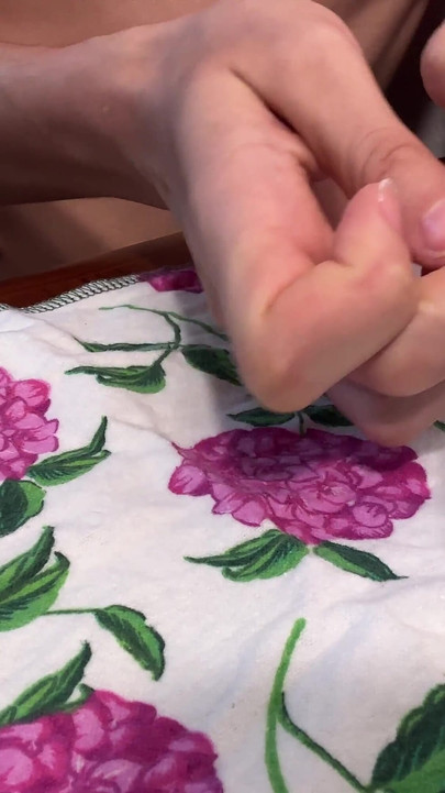 Hands Close-up: Filing, Buffing, Rings Try-on