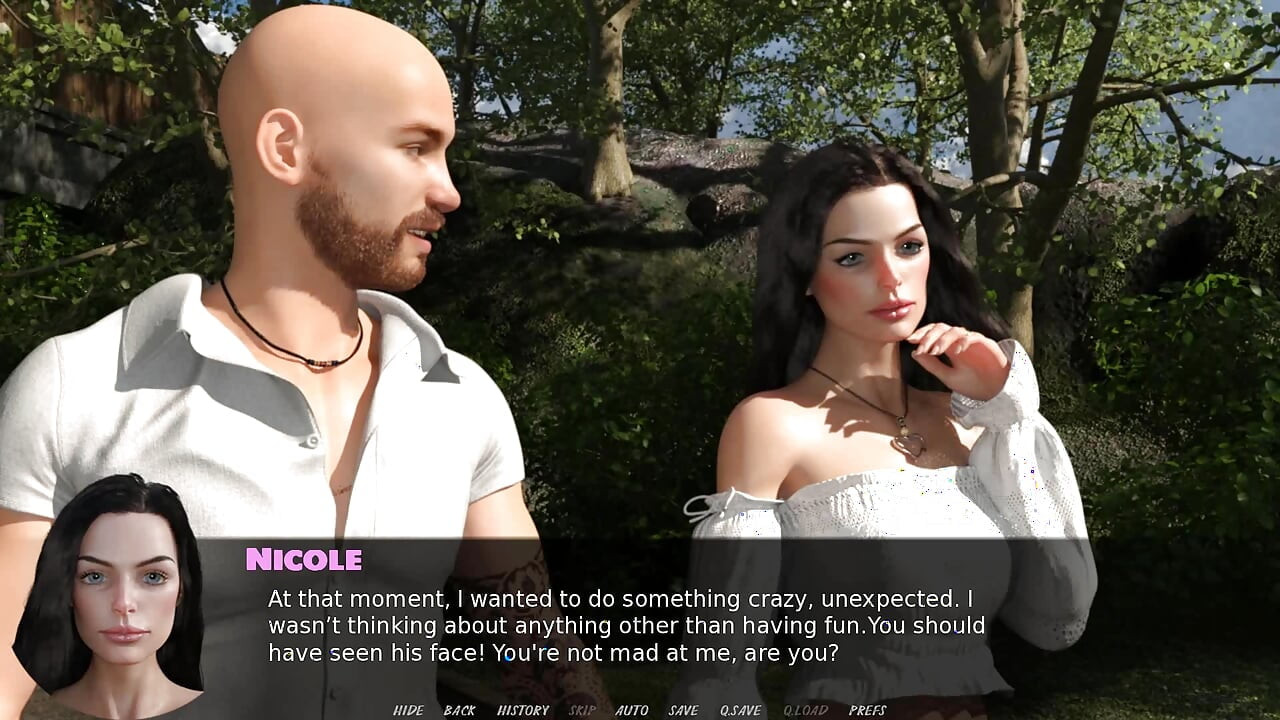 Exciting games: married wife doing naughty things with dildo outdoors and tells everything to her husband ep 11