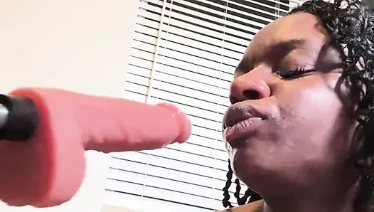Ebony can't stop leaking