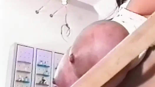 Big tits milf gets bound, gagged