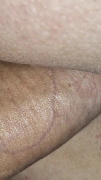 Iconic moment from "Milk Femboy fucked his asshole with his stepdad&#039;s hot stone cock and cum !"