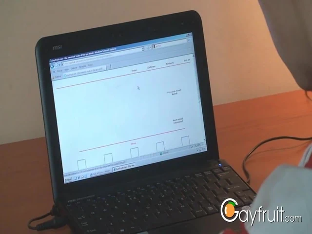 Gayfruit - мастурбирующая фигуристка в комнате