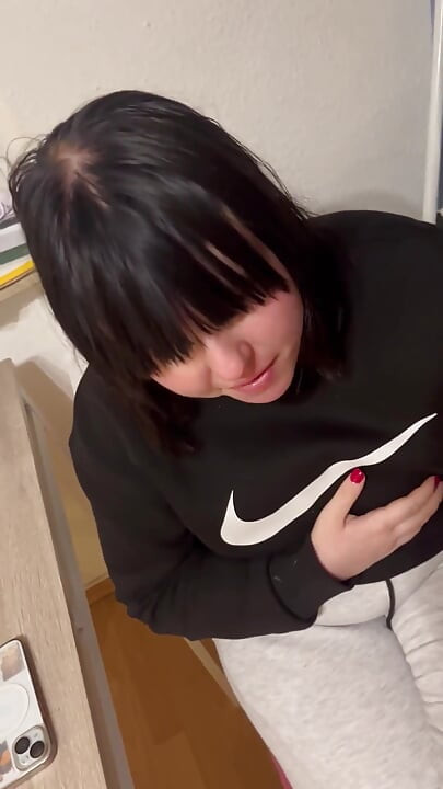 18 Year Old Loves to Suck in Kitchen