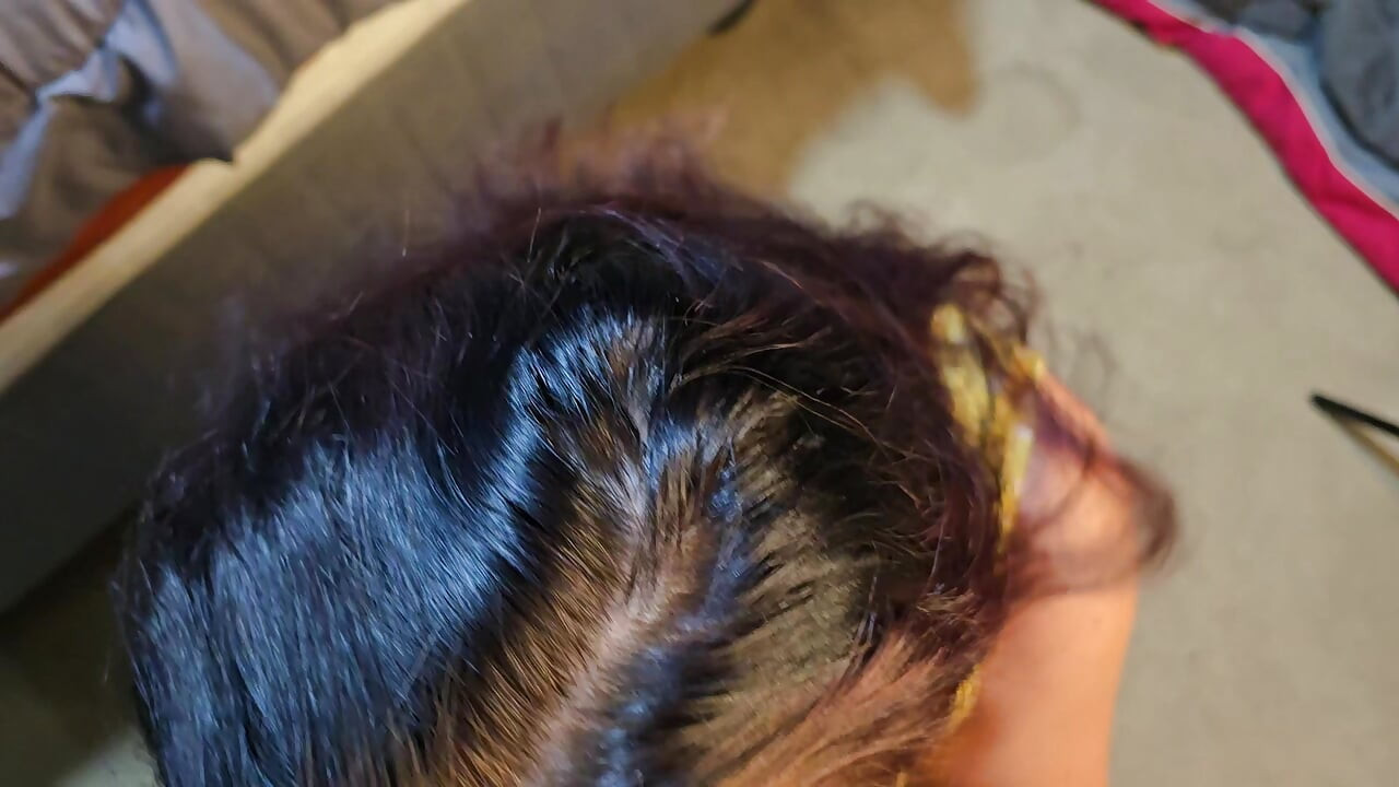 18 Year Old Sucking Stepdads Cock Tits Out POV
