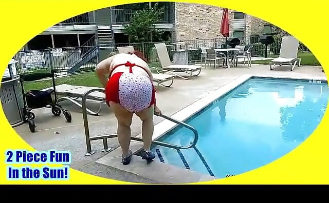 Nurse Vicki Wears New 2 Piece and Has Fun in the Sun Part 1