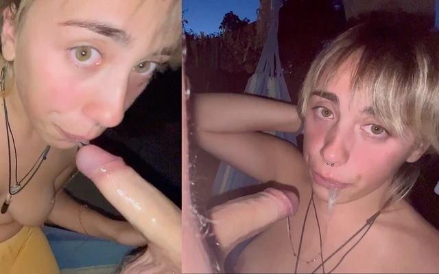 Took a Pretty Girl to the Night Forrest O Fuck Her Face