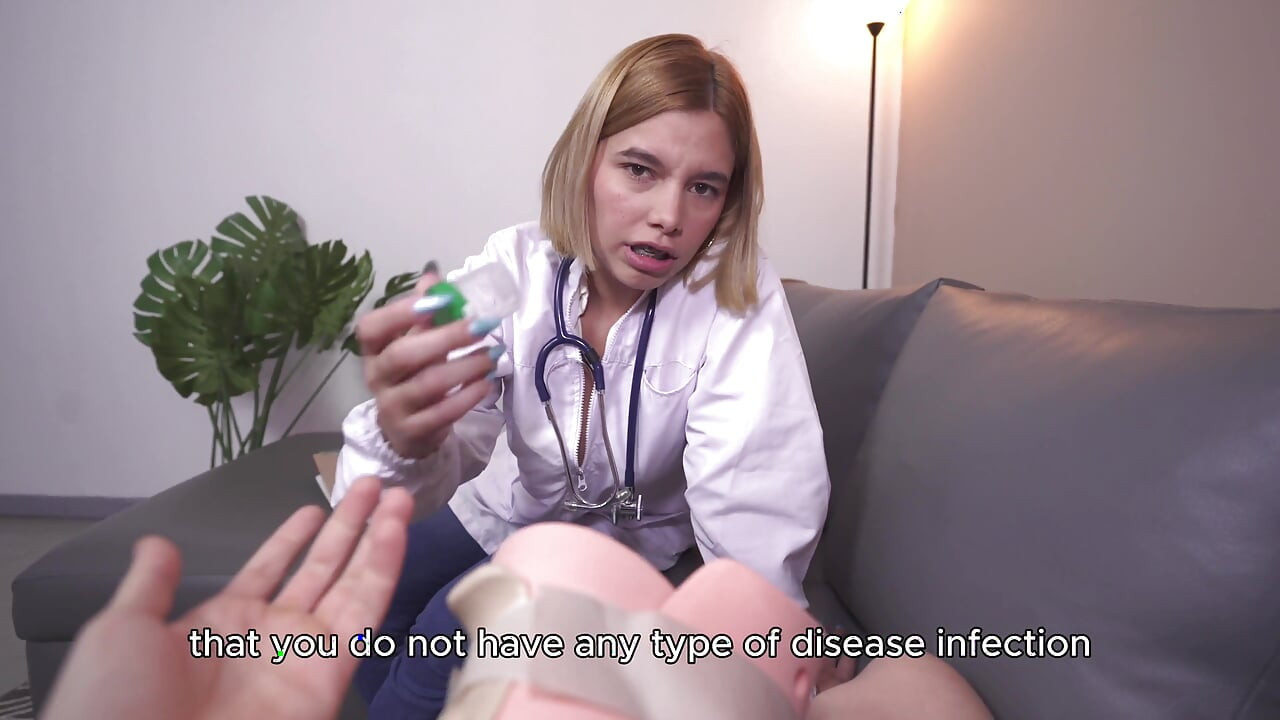 Pov - dr. leon vắt tất cả sữa của tôi ra để lấy một mẫu tinh dịch của tôi trên bộ ngực la tinh lớn của cô ấy