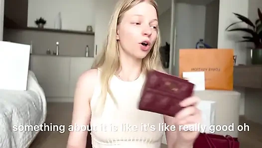 Findom Luxury Shopping Haul 12k $ Heavy Drain