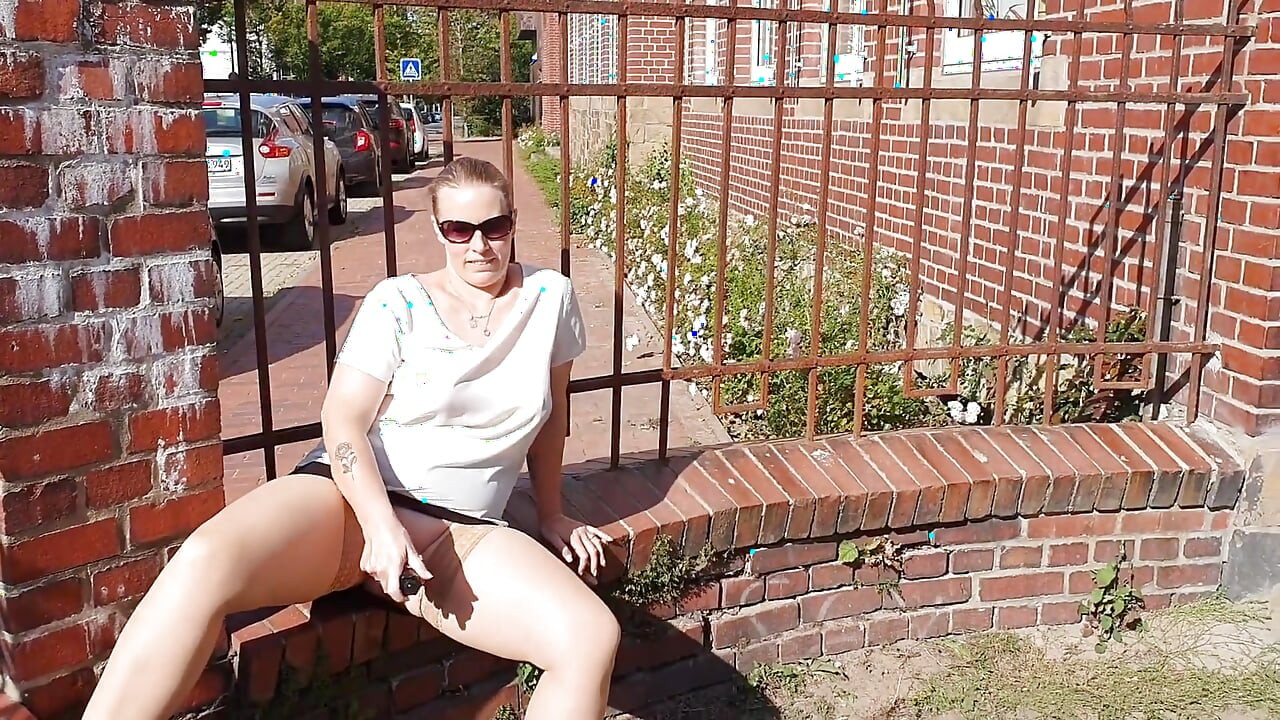 Szybko z wibratorem w mieście